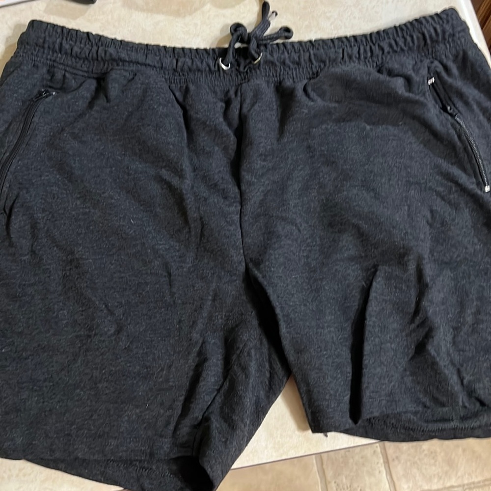 Womens grey sweat shorts